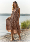 BELLA BOHEMIAN DOUBLE LAYER MAXI DRESS