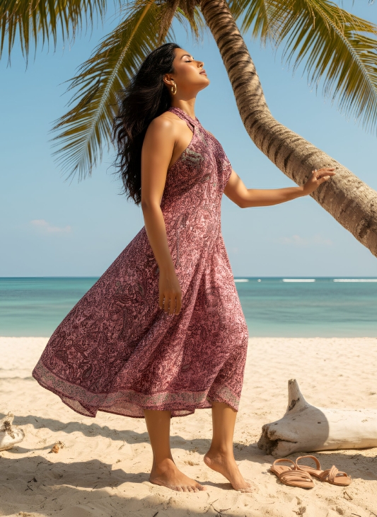 WRAP SET DUO- WRAPSKIRT/DRESS WITH WRAP TOP (style 9)