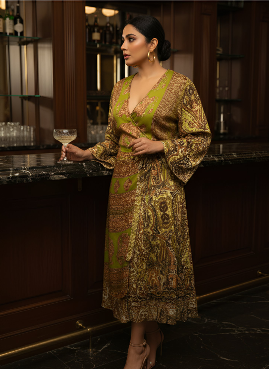 WRAP SET DUO- WRAPSKIRT/DRESS WITH WRAP TOP (style 1)