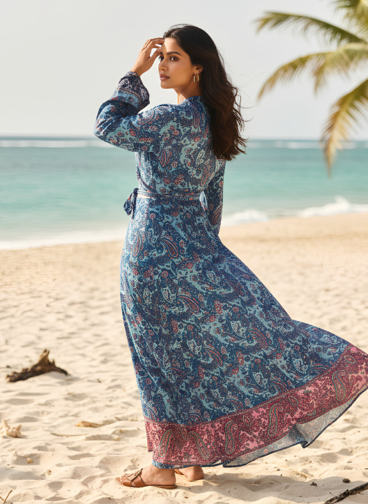 WRAP SET DUO- WRAPSKIRT/DRESS WITH WRAP TOP (style 12)