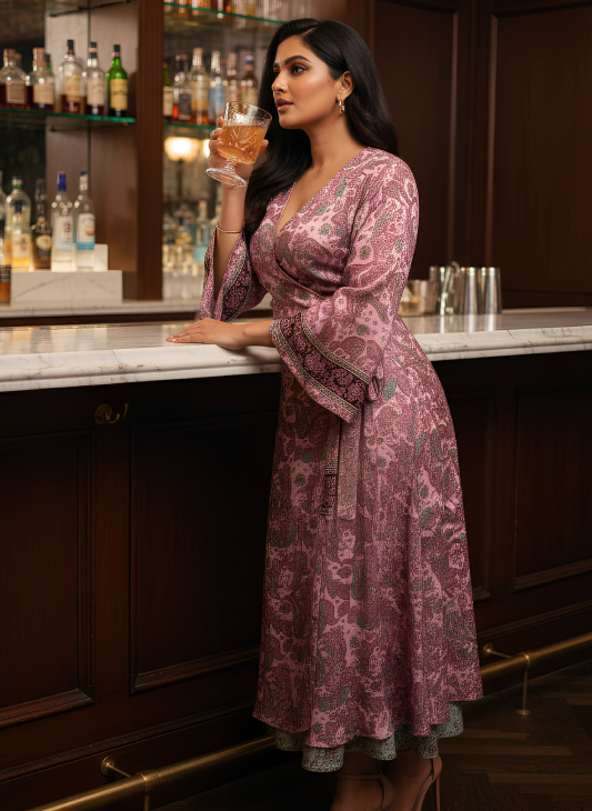 WRAP SET DUO- WRAPSKIRT/DRESS WITH WRAP TOP (style 10)