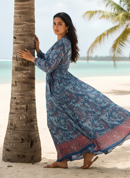 WRAP SET DUO- WRAPSKIRT/DRESS WITH WRAP TOP (style 12)